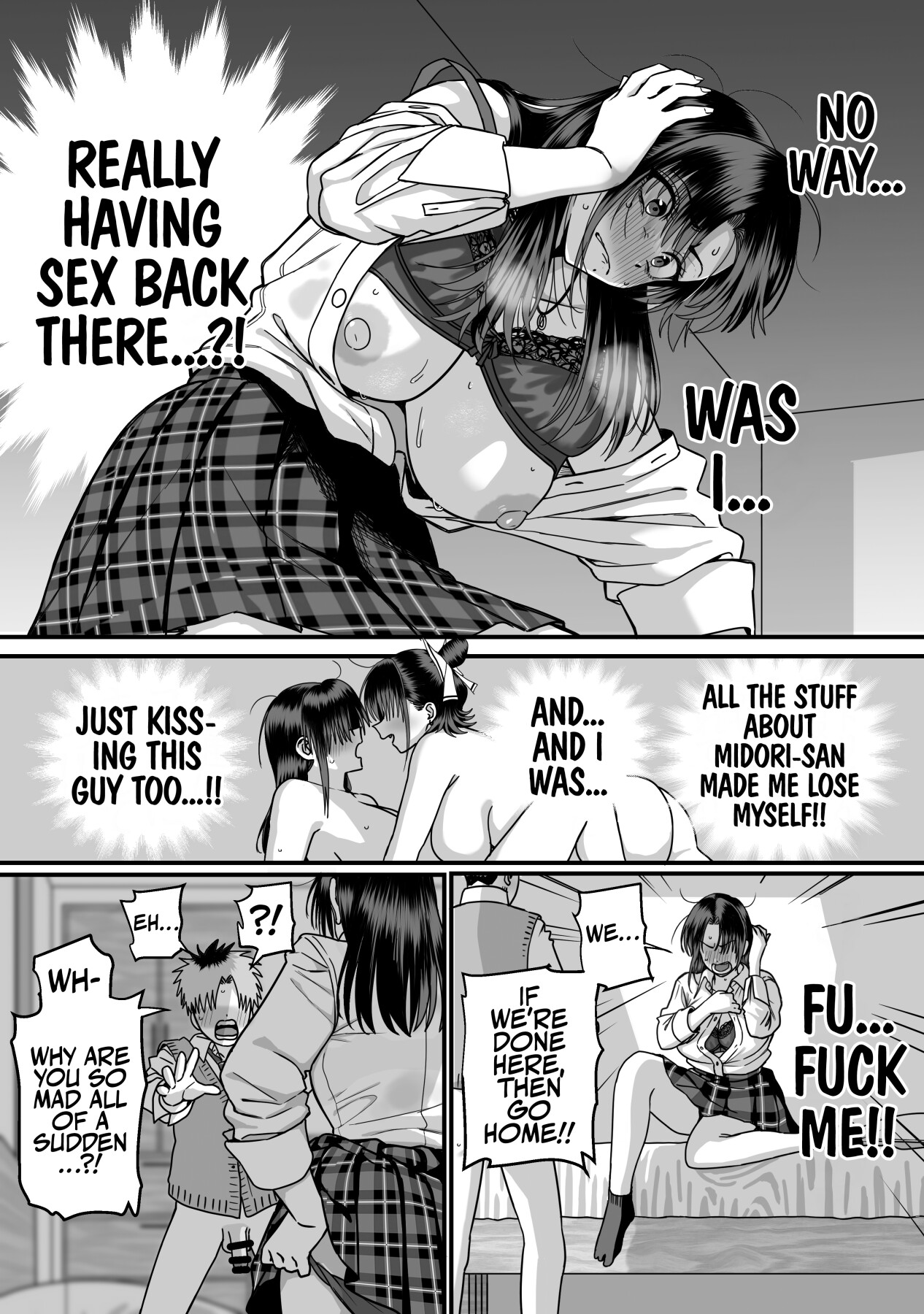 Hentai Manga Comic-A Harem Where No One Is Reciprocated 2-Read-45